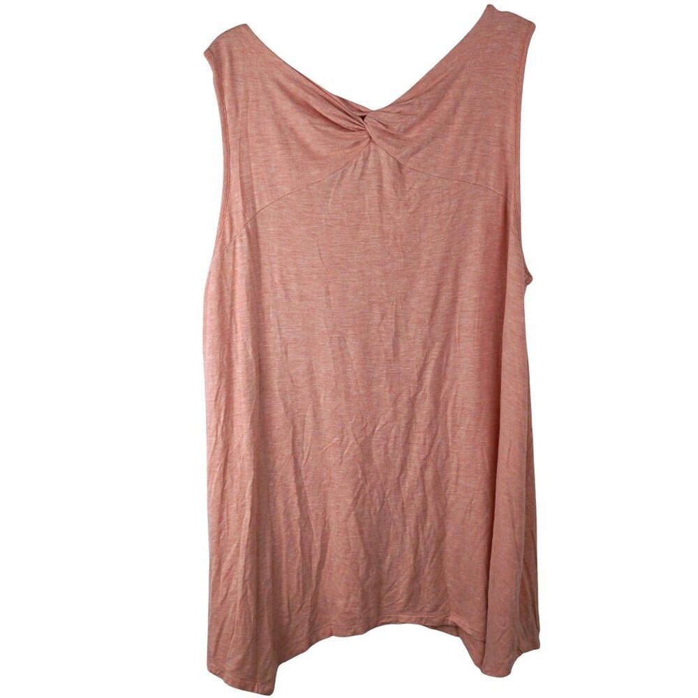 Soft Surroundings Tank Top Womens XL Twist Back Sleeveless Stretch Loungewear - Picture 2 of 10